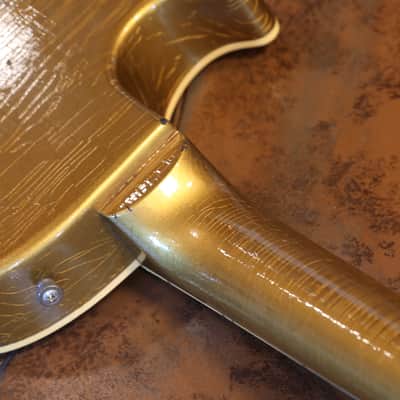 Unplayed! 2023 Gibson Custom Shop 1955 Reissue M2M Les Paul P90 Electric Guitar Heavy Murphy Aged Double Gold + COA OHSC image 20