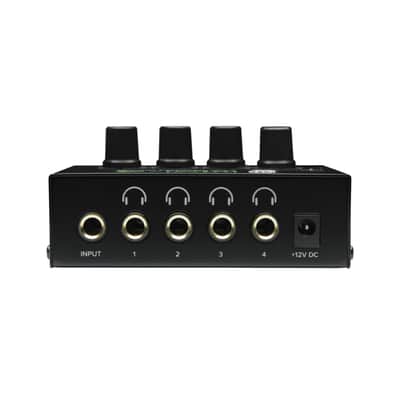 Mackie HM-4 4-Channel Headphone Amplifier - Black image 3