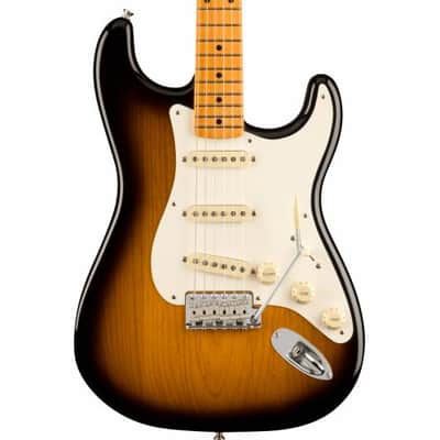 FENDER - AMERICAN VINTAGE II 1957 STRATOCASTER MAPLE FINGERBOARD 2-COLOR SUNBURST image 1