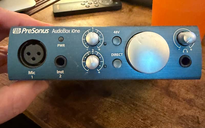 PreSonus AudioBox iOne USB Audio Interface 2014 - Present - Blue image 1