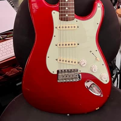 Fender American Vintage '62 Stratocaster 1985 - 1989 - Candy Apple Red image 1