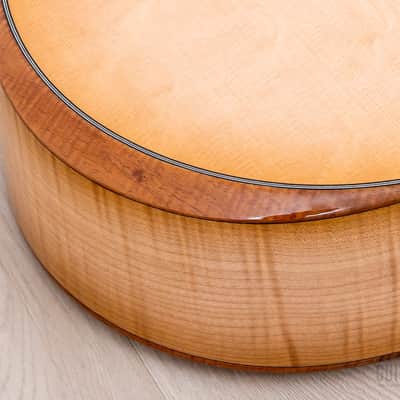 2023 Taylor Custom Grand Auditorium Acoustic Electric Guitar w/ Bearclaw Spruce, Flame Maple & Flame Koa Armrest image 19