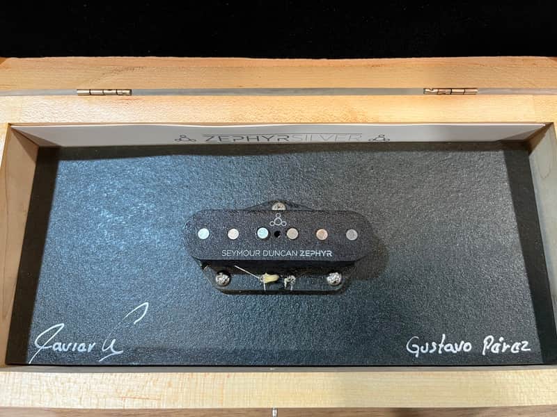 Seymour Duncan Zephyr Silver Tele Lead Pickup Black 11209-05 NOS 2011 image 1