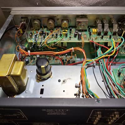 H.H. Scott Alpha 1 Preamp Recapped/Working Alpha 1 Late 1970's - Silver/Aluminum image 14