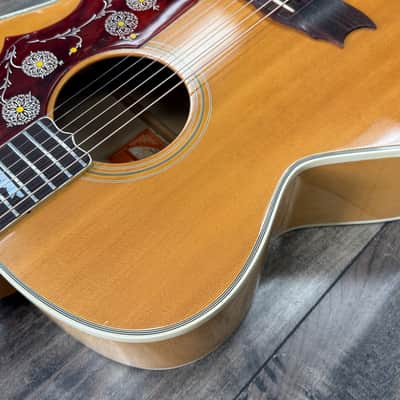 Gibson J-200 Artist Jumbo Acoustic Guitar (Early 1970's) - Natural image 7