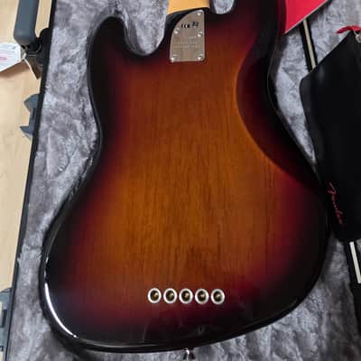 Fender American Professional II Jazz V BRAND NEW 75th Anniversary Sunburst USA 2021 NOS Pro 5 String image 11