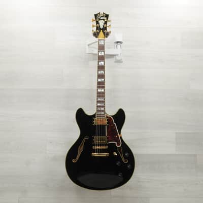 D'angelico Excel Dc Semi-hollowbody Electric Guitar - Black image 4
