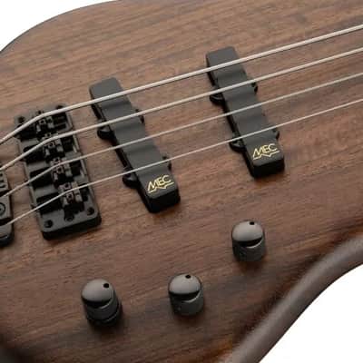 Warwick Pro Series Thumb BO 4 String Nirvana Black Transparent Satin Black Hardware image 5