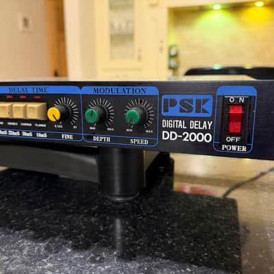 PSK DD-2000 Echo Delay Modulator - As Is image 8
