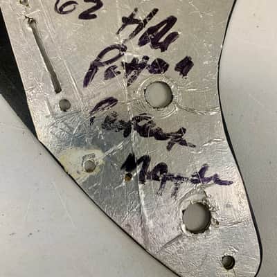 Fender Custom Shop '62 Stratocaster Pickguard - Black 3-Ply SSS 11-Hole - Pulled from Heavy Relic image 3