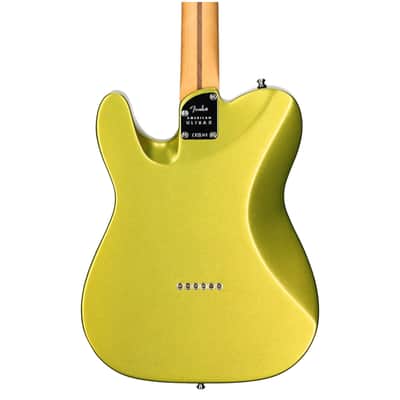 Fender American Ultra II Telecaster Electric Guitar, Ebony Fingerboard (with Case), Solar Flare, Open Box (Very Good) image 5