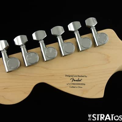 Fender Squier Affinity Series Strat NECK &nd TUNERS Guitar Stratocaster Laurel image 6
