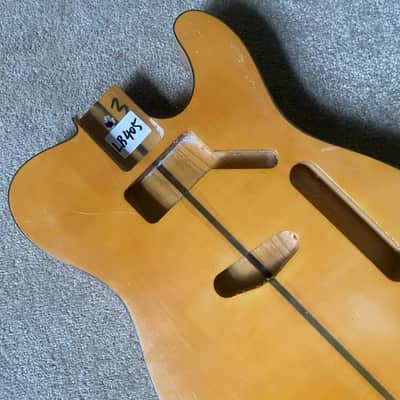 Telecaster Tele Style Guitar Ash Wood Body with Maple Top image 2