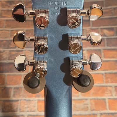 Gibson 2012 Midtown Standard P-90 Pelham Blue w/ Gibson HSC & Bone Nut image 21
