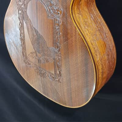 Blueberry NEW IN STOCK - LEFT HANDED (Lefty) Acoustic Guitar Grand Concert image 7