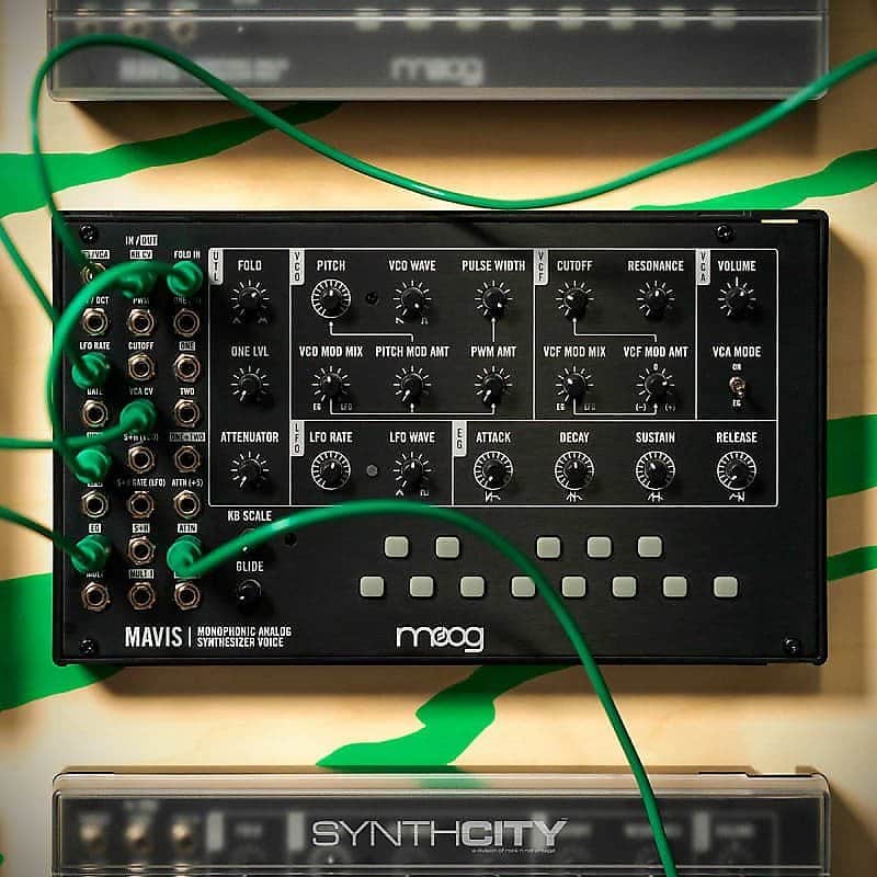 Moog Mavis Semi-modular Analog Synthesizer Kit and Eurorack Module image 1