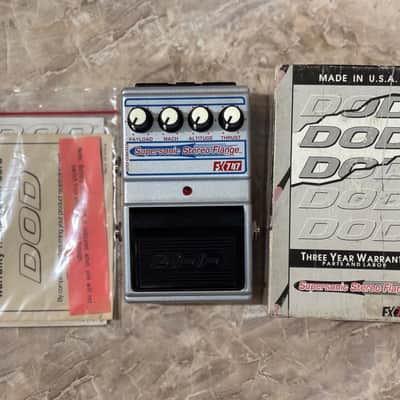 DOD FX747 Supersonic Stereo Flange 1996 - 1998 [NOS - New Old Stock] Silver image 5