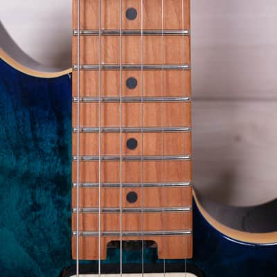 EVH Wolfgang Special QM, Baked Maple Fingerboard, Chlorine Burst image 3