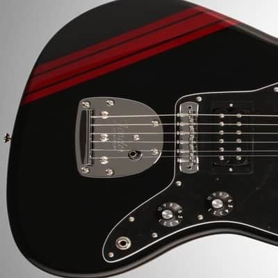 Racing Stripes Red Stickers Vinyl Guitar & Bass image 1