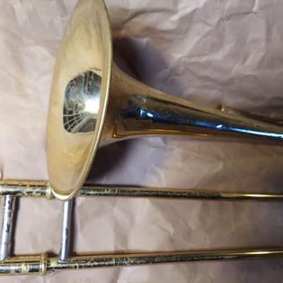 Yamaha YSL-354 Standard Trombone, Japan, Lacquered Brass, Acceptable, No case. image 7