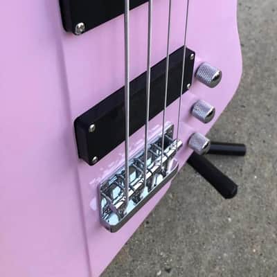GAMMA Custom Bass Guitar G22-02, Epsilon Model, October Pink image 5