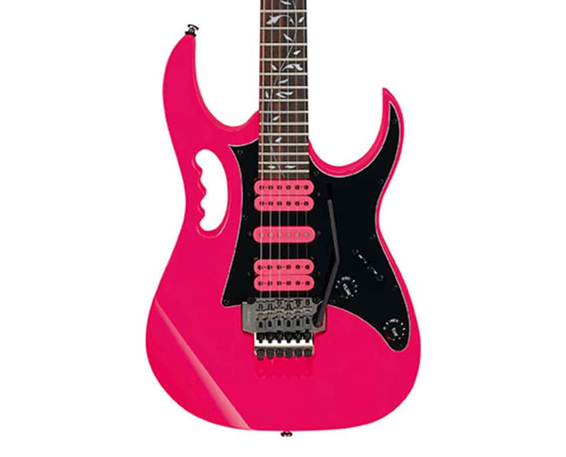Used Ibanez JEMJRSPPK Steve Vai Signature Electric Guitar - Pink image 1