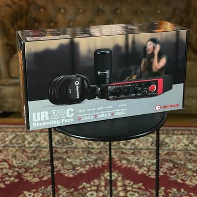 Steinberg UR22C USB Audio Interface Recording Pack - Red - NEW image 2