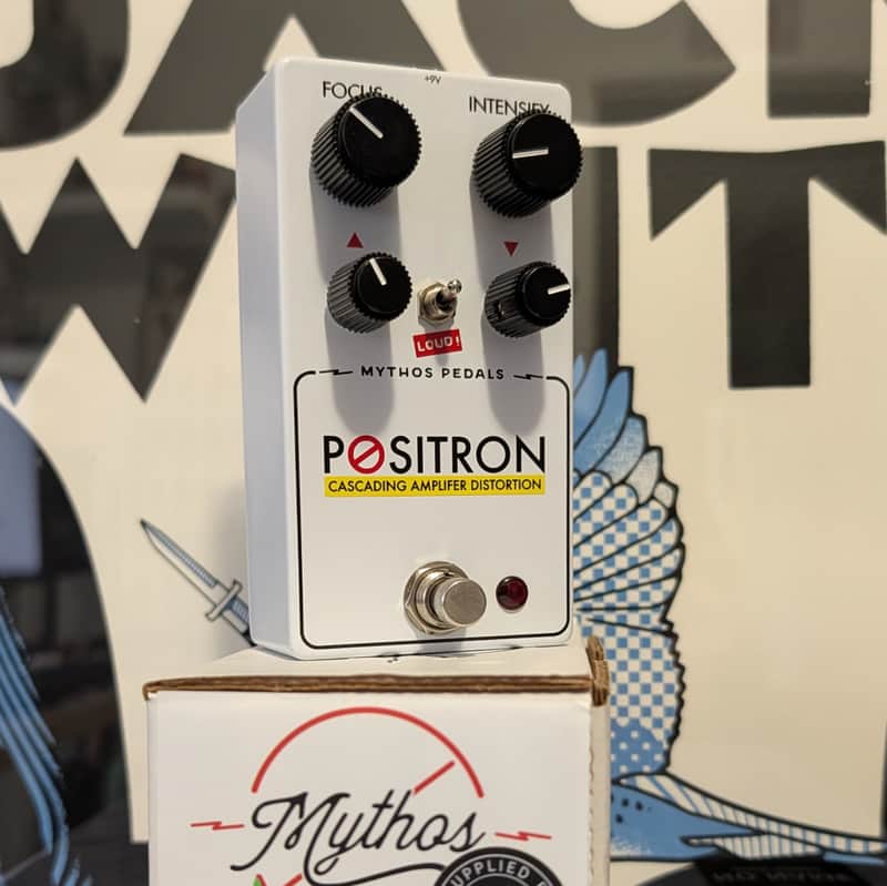Mythos Pedals Positron Cascading Amplifier Distortion 2022 - Present - White image 1