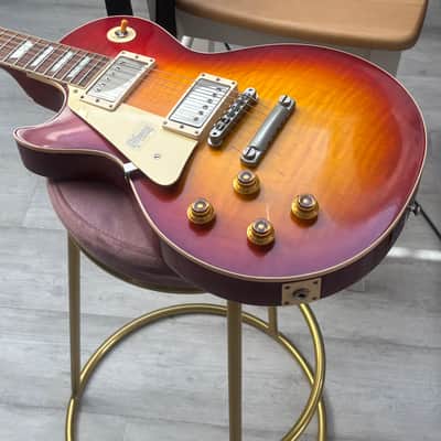 Gibson Custom Shop Historic R8 Les Paul Vintage Cherry Sunburst VOS Left Handed image 22