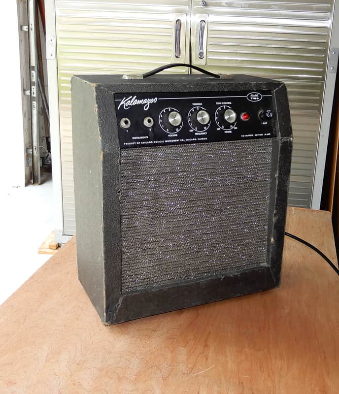 60’s Vintage Kalamazoo Model II 2 Tube Amp image 1