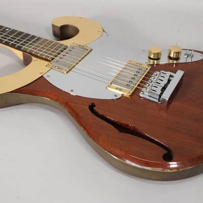 1979 Arturo Valdez "Viking Guitar" KISS Custom Built Electric Guitar w/HSC image 7