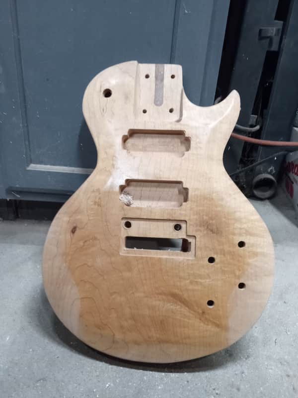 7 String Les Paul Body B Stock image 1