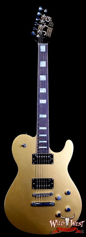 James Tyler JTG M1 (Mongoose) HH Set-Neck Maple Top Okoume Body & Neck Rosewood Fingerboard Egyptian Gold 7.30 LBS image 1