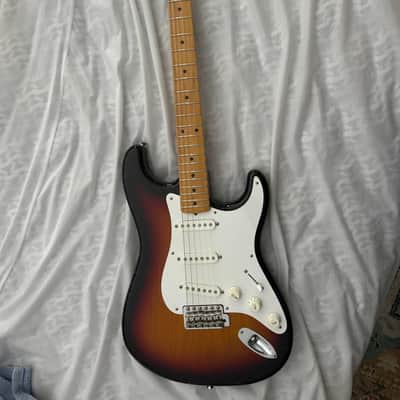 Fender Style Parts Strat Allparts /Fender / Lollar Strat Style 2000's - 2 tone Sunburst image 9