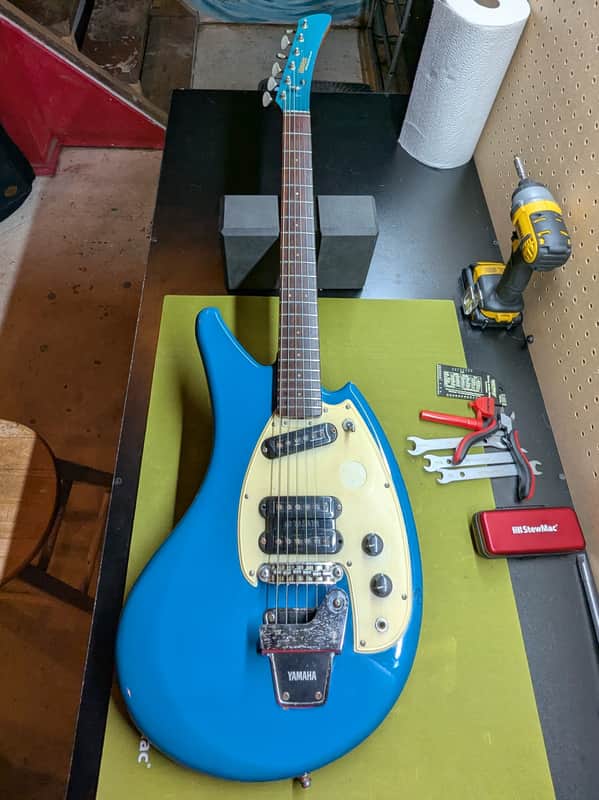 1970 Yamaha flying banana SG-3C- Ako Night Blue image 1