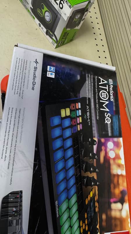 PreSonus Atom SQ MIDI Keyboard Controller 2020 - Black image 1