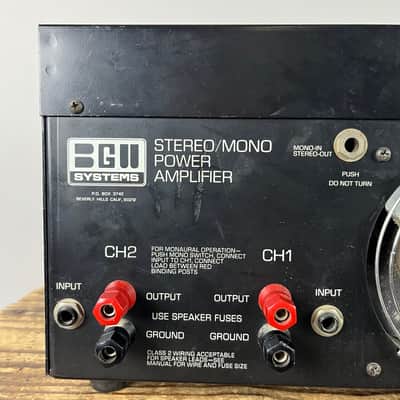 BGW Stereo Power Amplifier Model 500D image 11