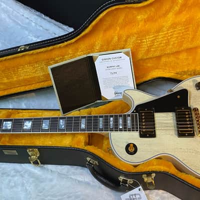 NEW! Gibson Les Paul Custom 1957 Reissue Murphy Lab Ultra Light Aged - Custom Ordered in TV White - Custom Shop - 8.65 lbs - Authorized Dealer - G06797 image 13