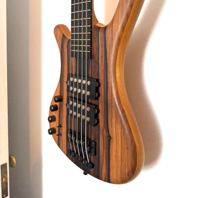 Warwick Limited Edition Teambuilt Corvette $$ 2023 - Natural Marbled Ebony image 3