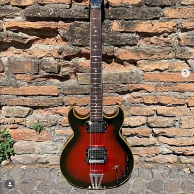Eko Florentine 360 1967 - Dark Cherry Sunburst imagen 1