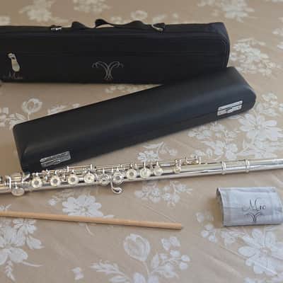 Professional Flute Mio M8 open hole- Sterling silver image 2