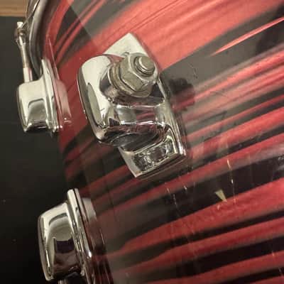 Ludwig S-120 Standard Series 9x13" Mounted Tom 1969 - 1974 - Ruby Strata image 8