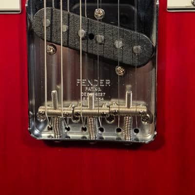 Fender 2024 American Vintage II '63 Telecaster Crimson Red Transparent w/ OHSC & CoA image 8