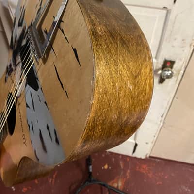 R.S. Williams built RARE "Wandering Cowboy" 1950s stencil guitar Hensel made in Canada image 21