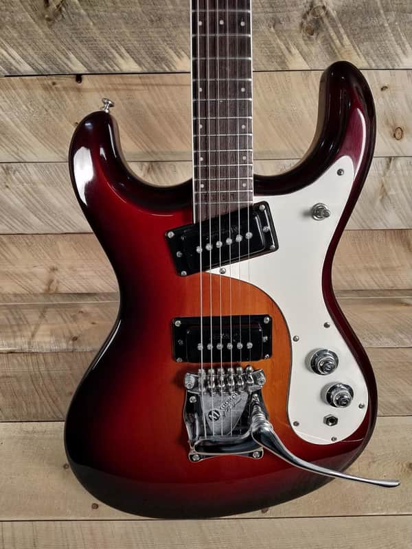 1987 Mosrite Ventures Model Sunburst USA Handmade by Semie Moseley image 1
