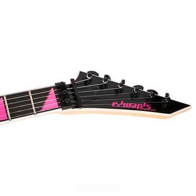 ESP Edwards E-AL-166 Pink Sawtooth Alexi Laiho Signature Electric