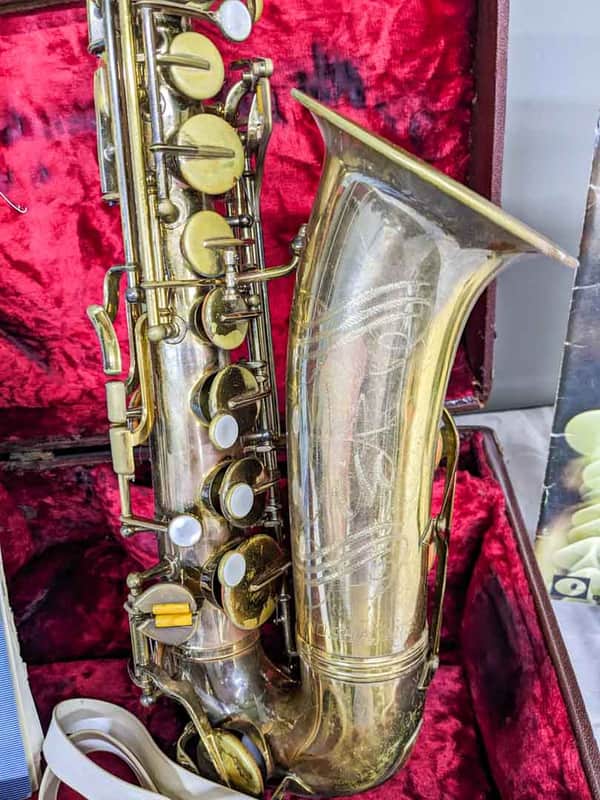 Vintage Late 1950s Vito Alto Saxophone by Leblanc – Made in Kenosha, WI w/ Original French Mouthpiece, Case, Books image 1