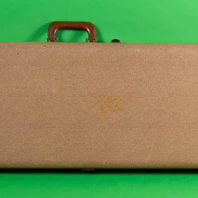 1962 or 1963 Fender Stratocaster Telecaster Esquire Case - Brown image 2
