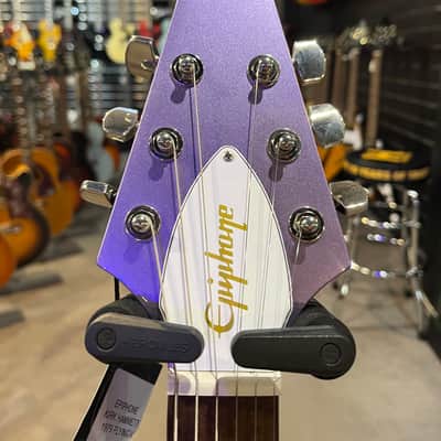 Epiphone Kirk Hammett '79 Flying V - Present - Purple Metallic image 3