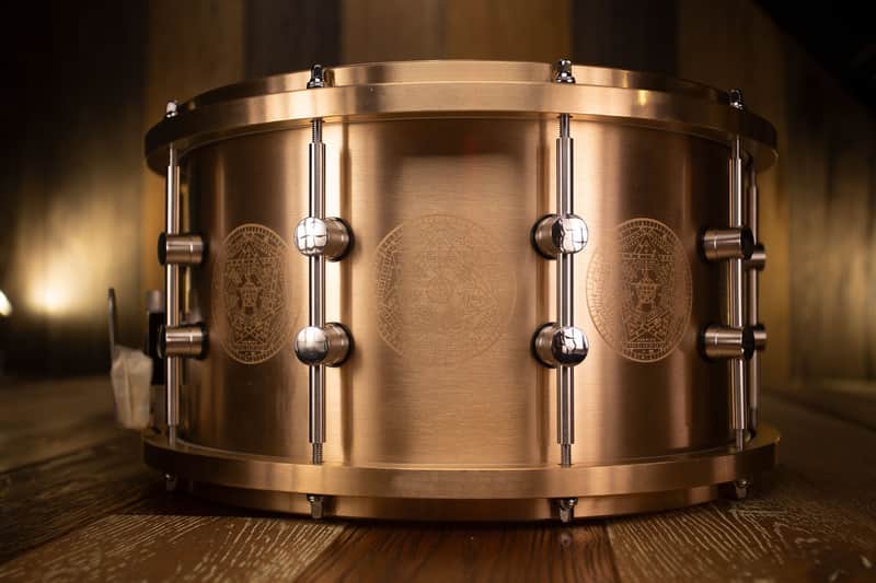 VK DRUMS (VAN KLEEF) 7EMPEST 14 X 8 CAST BRONZE DANNY CAREY